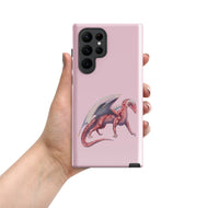 Rhodochrosite Mineral Dragon - Tough Case for Samsung®