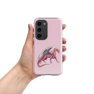 Rhodochrosite Mineral Dragon - Tough Case for Samsung®