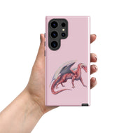 Rhodochrosite Mineral Dragon - Tough Case for Samsung®