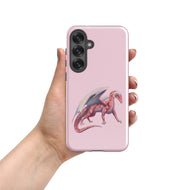 Rhodochrosite Mineral Dragon - Tough Case for Samsung®