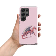 Rhodochrosite Mineral Dragon - Tough Case for Samsung®