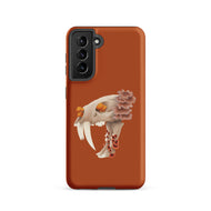 Fungal Sabertooth Skull - Tough case for Samsung®
