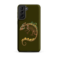 Fungal Chameleon Skeleton - Tough case for Samsung®