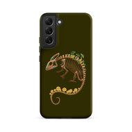 Fungal Chameleon Skeleton - Tough case for Samsung®