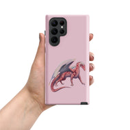 Rhodochrosite Mineral Dragon - Tough Case for Samsung®