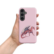 Rhodochrosite Mineral Dragon - Tough Case for Samsung®