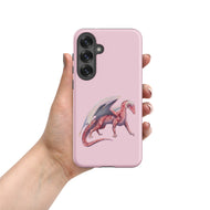 Rhodochrosite Mineral Dragon - Tough Case for Samsung®