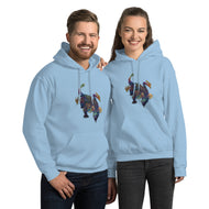 Bismuth Mineral Dragon - Unisex Hoodie