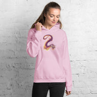 Fluorite Mineral Dragon - Unisex Hoodie
