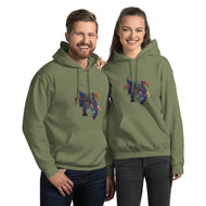 Bismuth Mineral Dragon - Unisex Hoodie