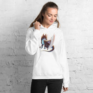 Opal Mineral Dragon - Unisex Hoodie