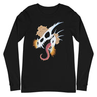 Fungal Dragon Skull - Unisex Long Sleeve Tee