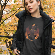 Wulfenite Mineral Dragon - Unisex Long Sleeve Tee