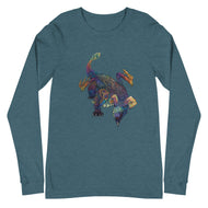 Bismuth Mineral Dragon - Unisex Long Sleeve Tee