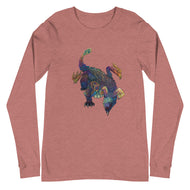 Bismuth Mineral Dragon - Unisex Long Sleeve Tee