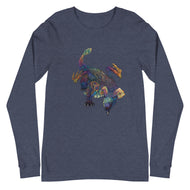 Bismuth Mineral Dragon - Unisex Long Sleeve Tee