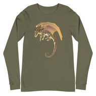 Septarian Mineral Dragon - Unisex Long Sleeve Tee