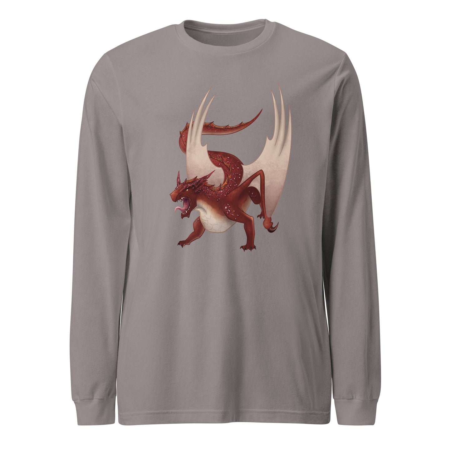 Cinnabar Mineral Dragon - Unisex Long Sleeve Tee