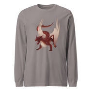 Cinnabar Mineral Dragon - Unisex Long Sleeve Tee