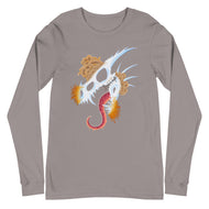 Fungal Dragon Skull - Unisex Long Sleeve Tee