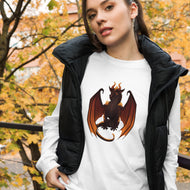 Wulfenite Mineral Dragon - Unisex Long Sleeve Tee