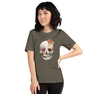 Fungal Human Skull - Unisex T-Shirt