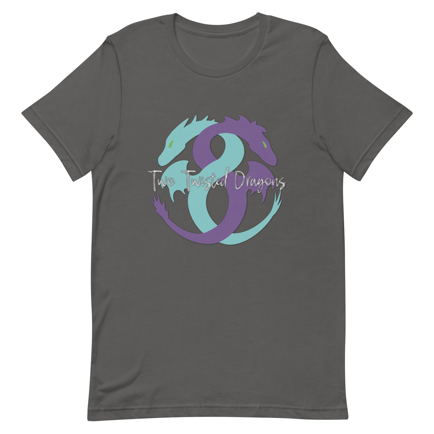 Two Twisted Dragons Company Logo Unisex Tshirt