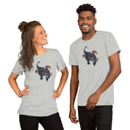 Bismuth Mineral Dragon - Unisex T-Shirt