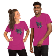 Bismuth Mineral Dragon - Unisex T-Shirt