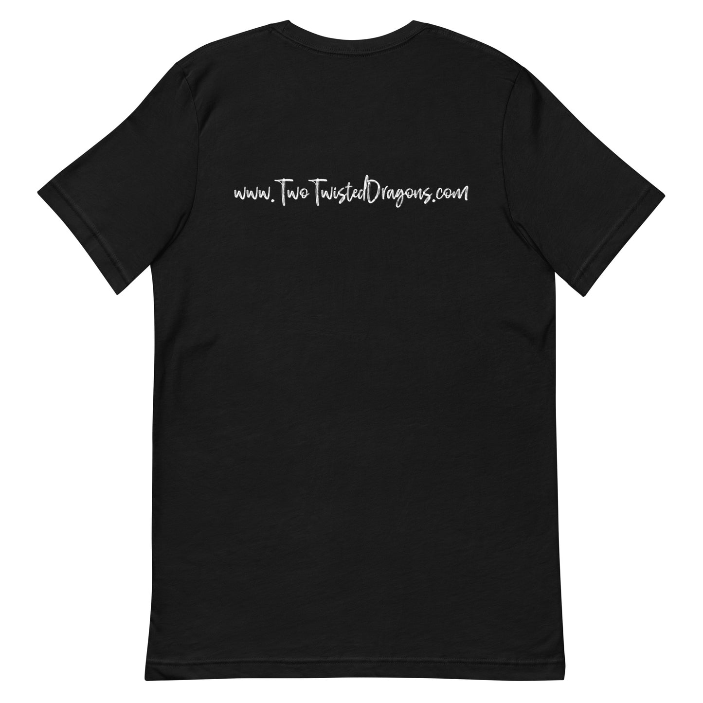 Two Twisted Dragons Company Logo Unisex Tshirt