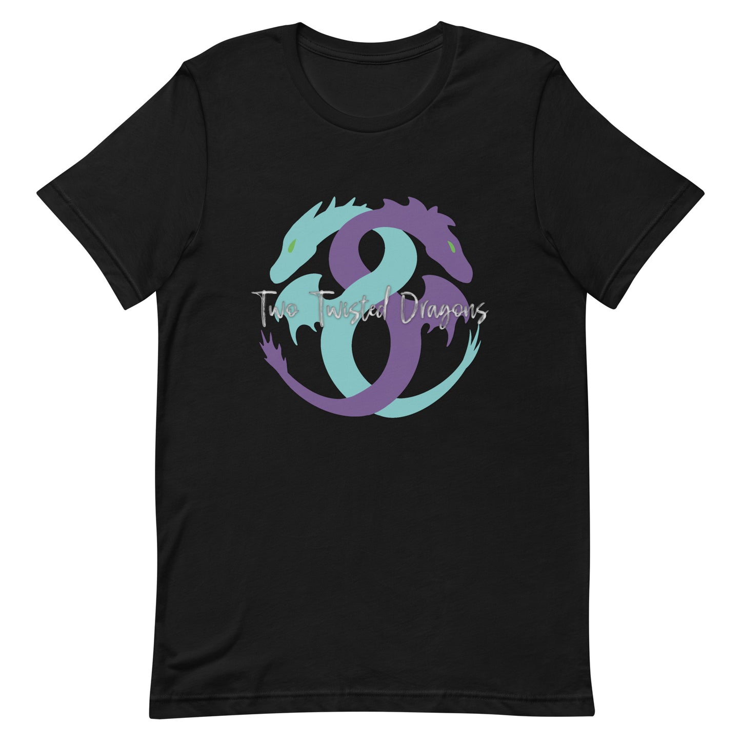 Two Twisted Dragons Company Logo Unisex Tshirt