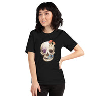 Fungal Human Skull - Unisex T-Shirt