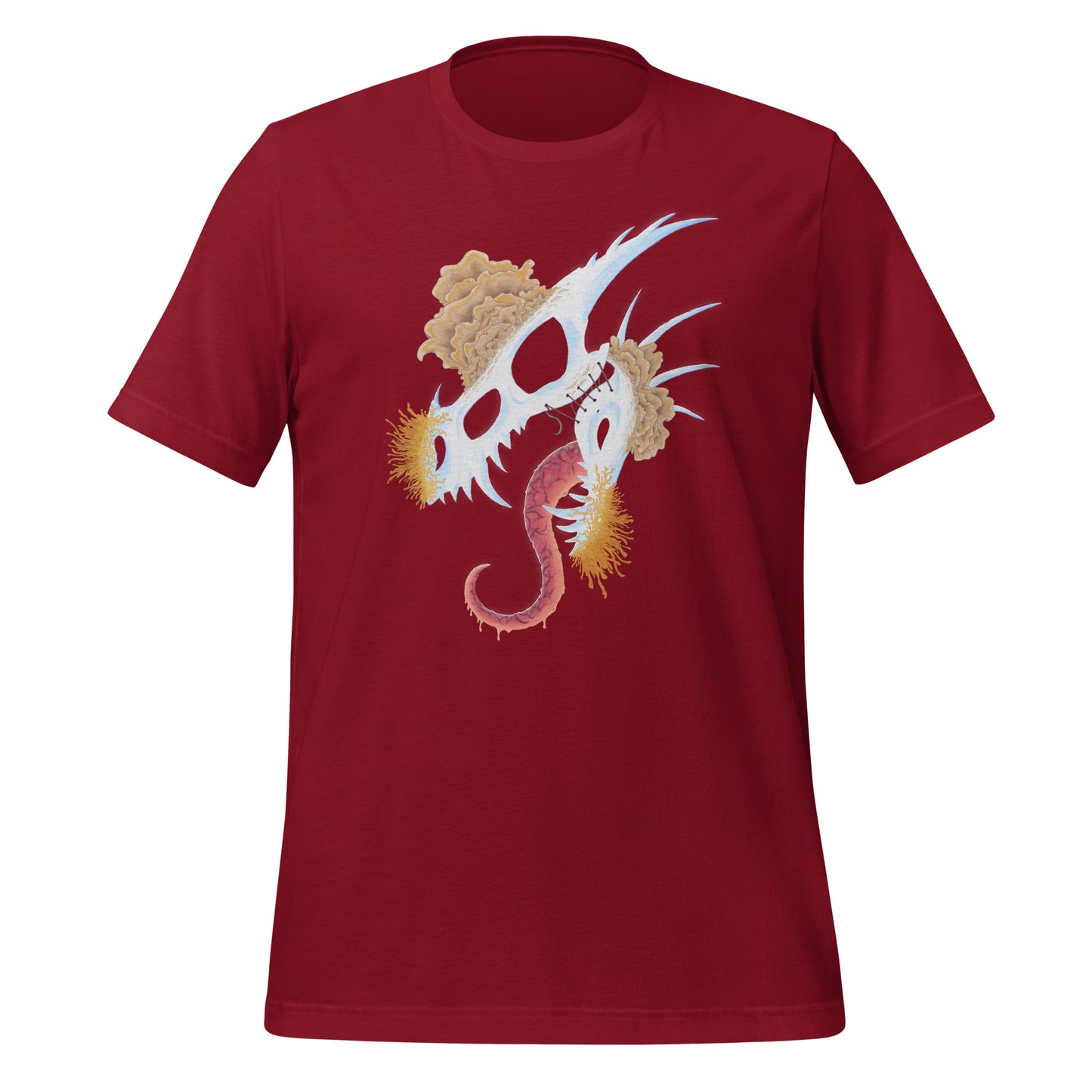 Fungal Dragon Skull - Unisex T-Shirt