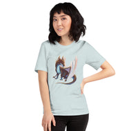 Opal Mineral Dragon - Unisex T-Shirt