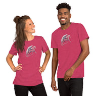 Rhodochrosite Mineral Dragon - Unisex T-Shirt
