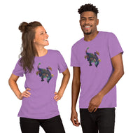 Bismuth Mineral Dragon - Unisex T-Shirt