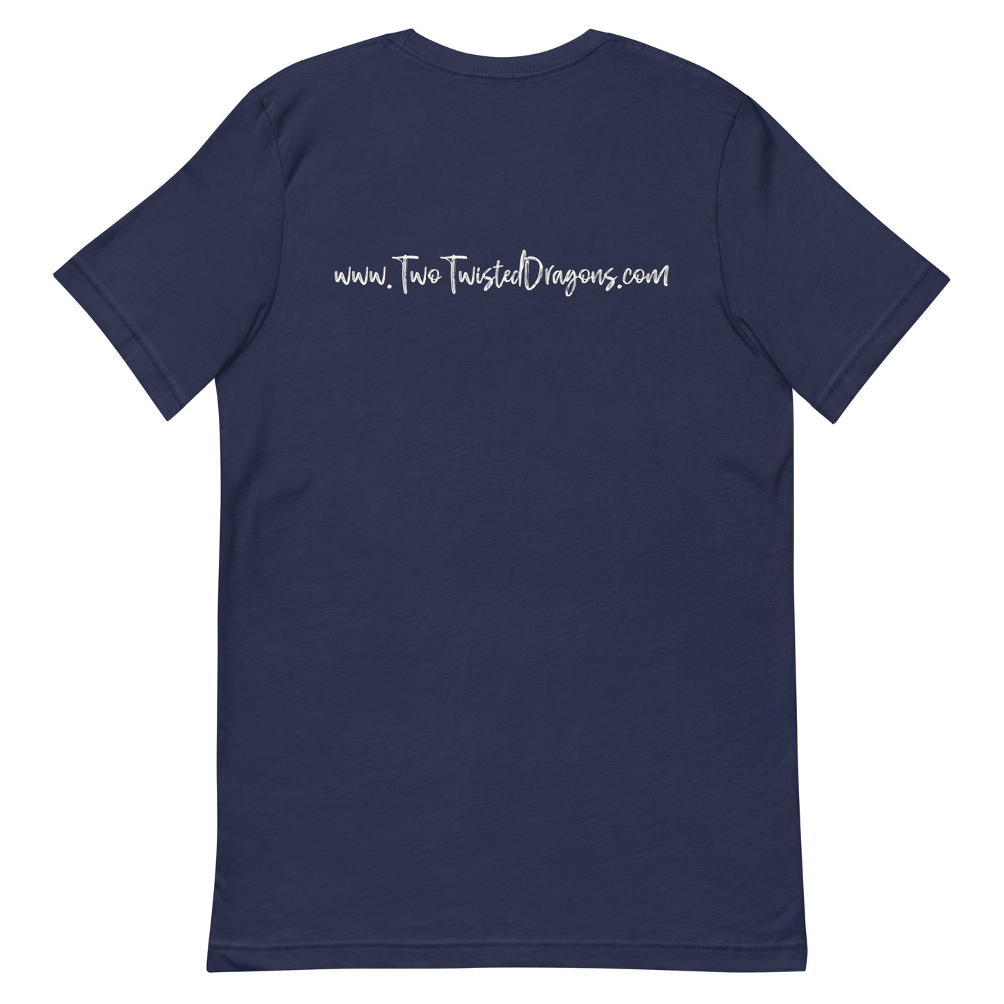 Two Twisted Dragons Company Logo Unisex Tshirt