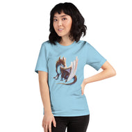 Opal Mineral Dragon - Unisex T-Shirt