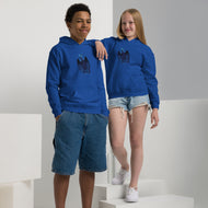 Azurite Mineral Dragon - Youth Heavy Blend Hoodie