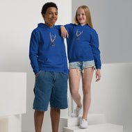 Pietersite Mineral Dragon - Youth Heavy Blend Hoodie