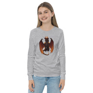 Wulfenite Mineral Dragon - Youth Long Sleeve Tee