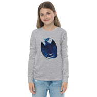 Azurite Mineral Dragon - Youth Long Sleeve Tee