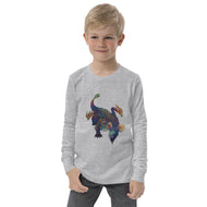Bismuth Mineral Dragon - Youth Long Sleeve Tee