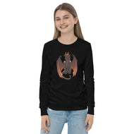 Wulfenite Mineral Dragon - Youth Long Sleeve Tee