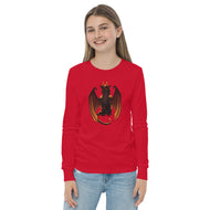 Wulfenite Mineral Dragon - Youth Long Sleeve Tee