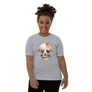 Fungal Human Skull - Youth Short Sleeve T-Shirt