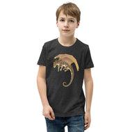 Septarian Mineral Dragon - Youth Short Sleeve T-Shirt