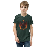 Wulfenite Mineral Dragon - Youth Short Sleeve T-Shirt