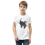 Bismuth Mineral Dragon - Youth Short Sleeve T-Shirt