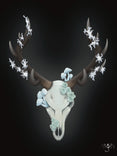 Fungal Elk Skull design